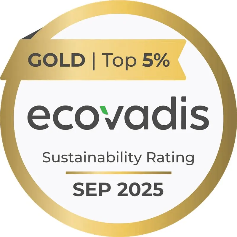 Logo Sustainability Rating - Gold - top 5%